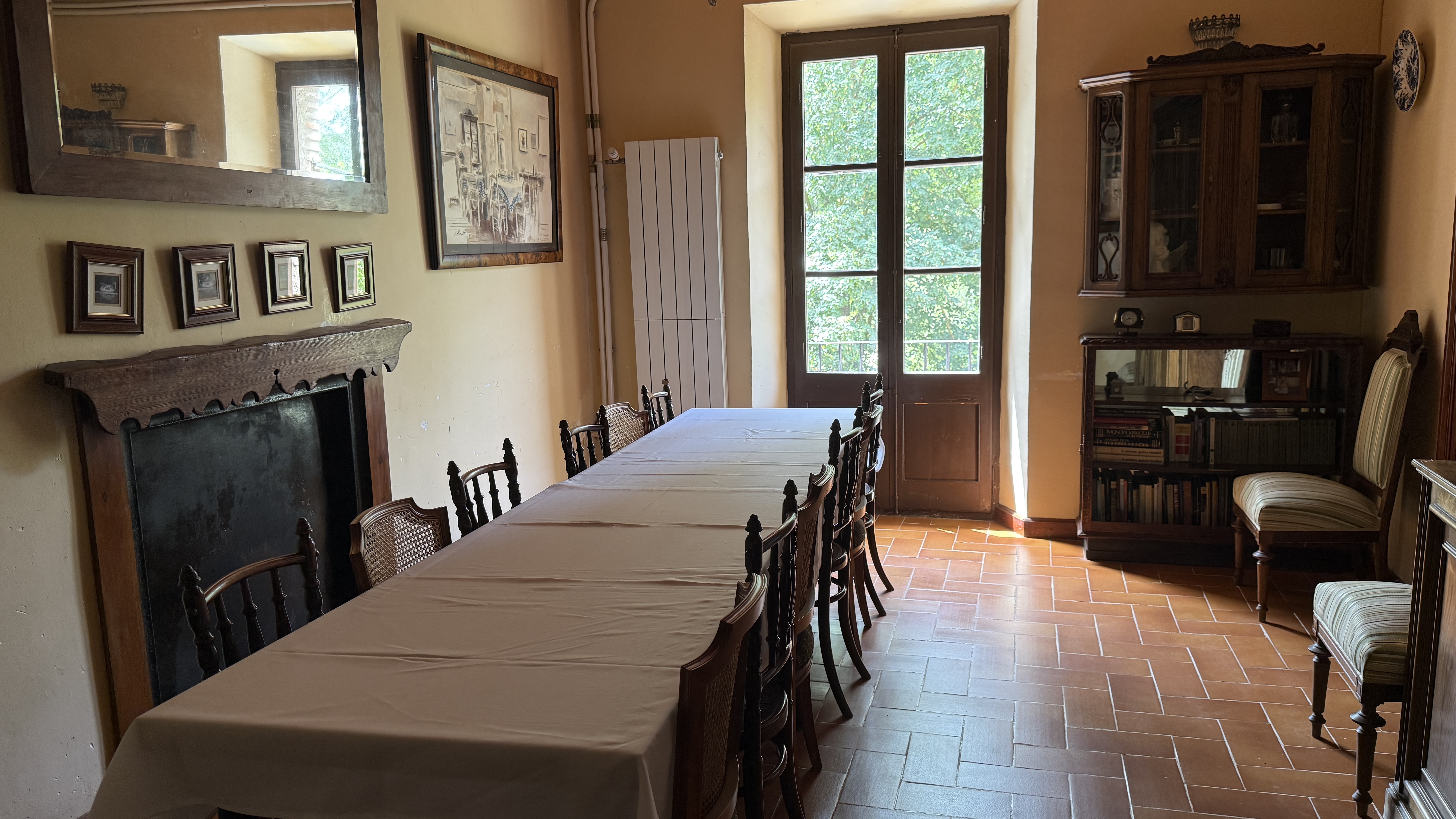 Menjador de la casa rural